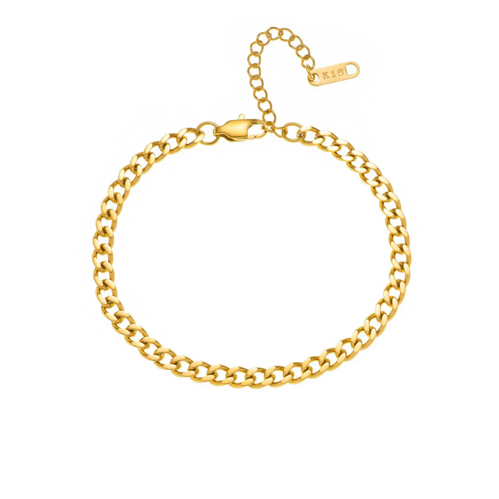 INS Commuter personalisable titanium steel necklace with number and letter pendant options in gold or silver finish