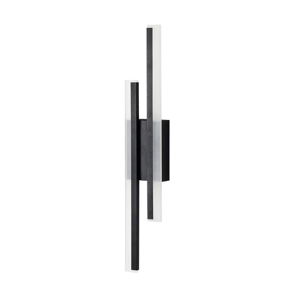 500mm gold linear wall lamp with three colour temperature settings for modern interiors