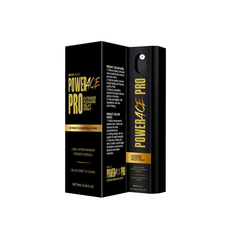 Men's 10ml body moisturising spray bottle measuring 2.6cm with natural extracts