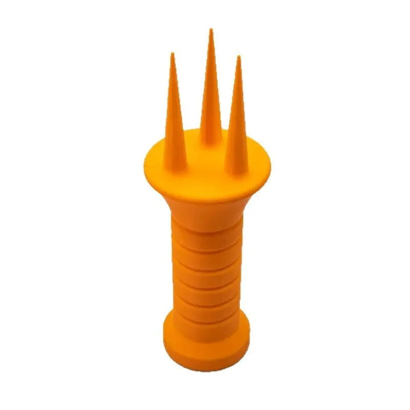 Home gardening plastic soil aerator in two sizes and six colours for loosening compacted pot soil