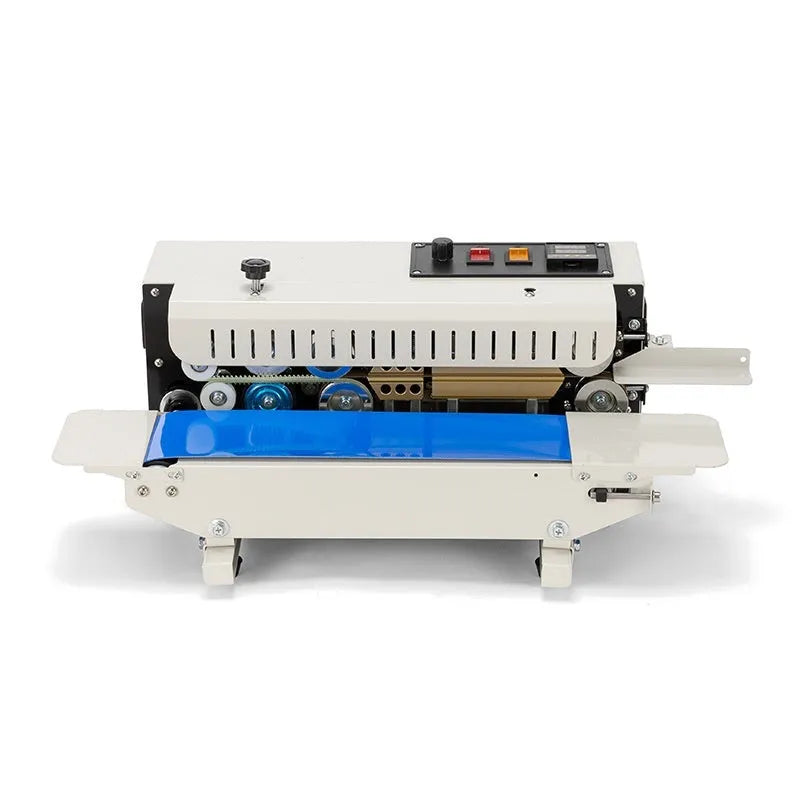Mini manual sealing machine with steel date stamp for plastic bag food packaging
