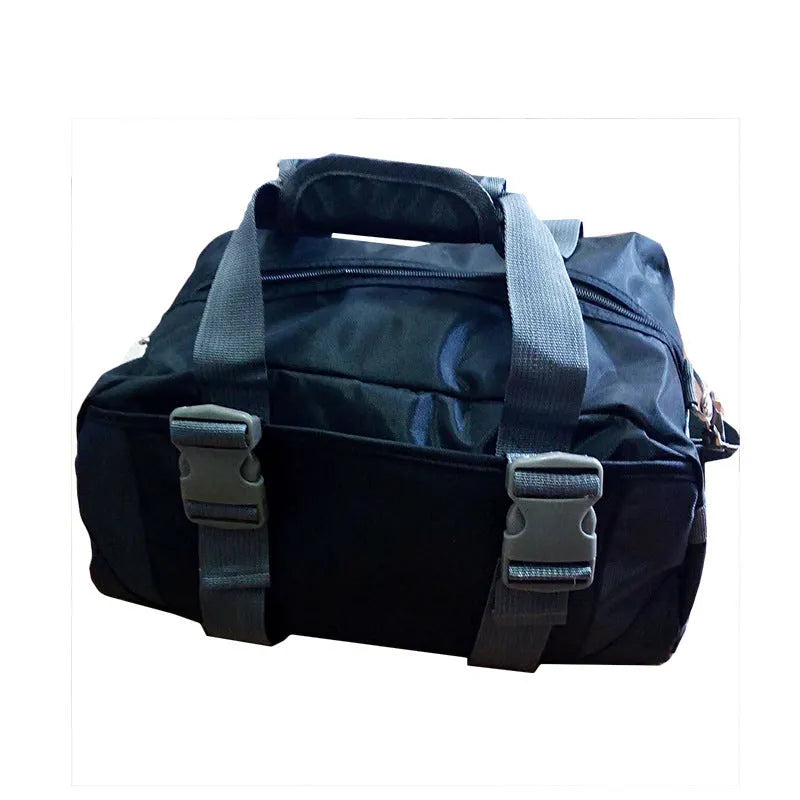 Nylon yoga and gym fitness bag shown in one of six colour options.