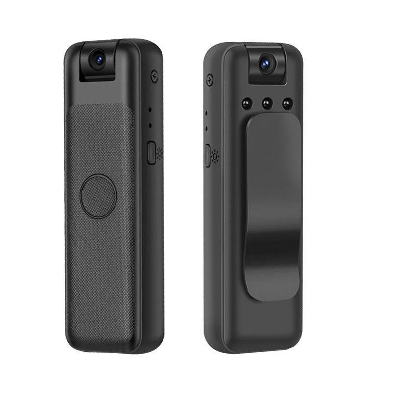 Black WIFI surveillance camera with Type-C connector and 30cm cable for conference security
