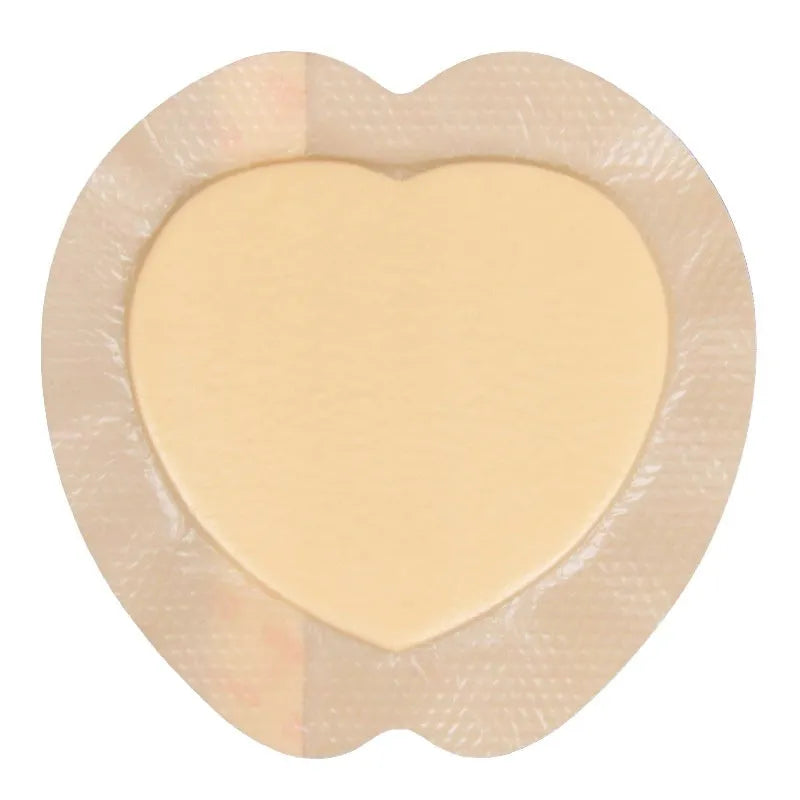 Large skin coloured silicone gel foam bedsore sticker for pressure sore prevention