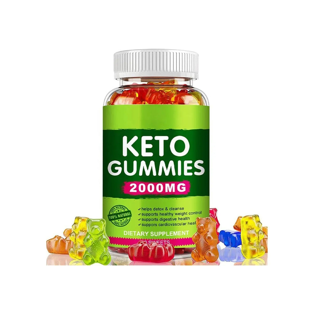 Pure Organic Keto BHB Vinegar Candy Vitamin 60 tablets pectin-based soft candy in bottle