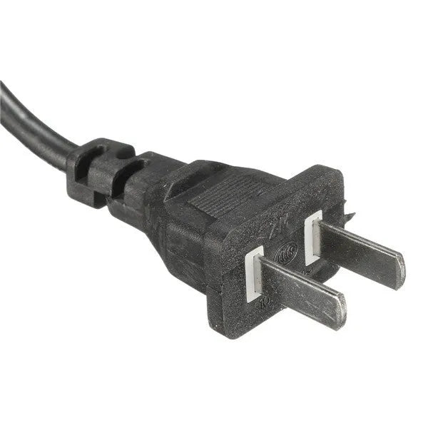 72V20AH electric car charger with compact 165mm black housing and AU/EU/US plug options