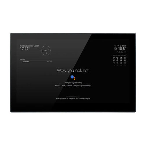 13.3-inch integrated computer touch display with CM4 controller for voice assistant projects
