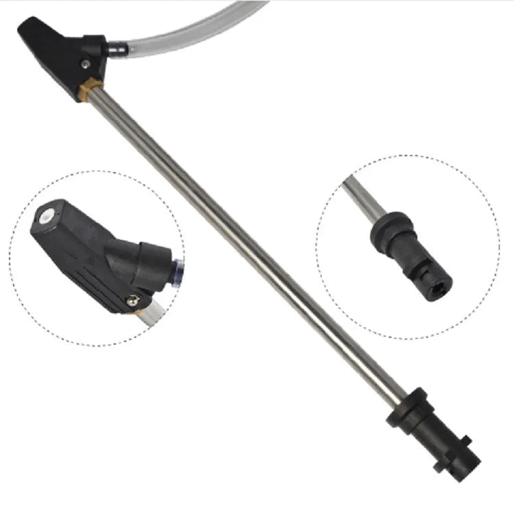 Derusting ceramic nozzle with ceramic head stainless steel handle copper connector for Karcher K series