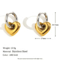 Women's gold electroplated stainless steel jewellery set showing earrings, bracelet, and necklace with geometry design