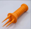 Home gardening plastic soil aerator in two sizes and six colours for loosening compacted pot soil