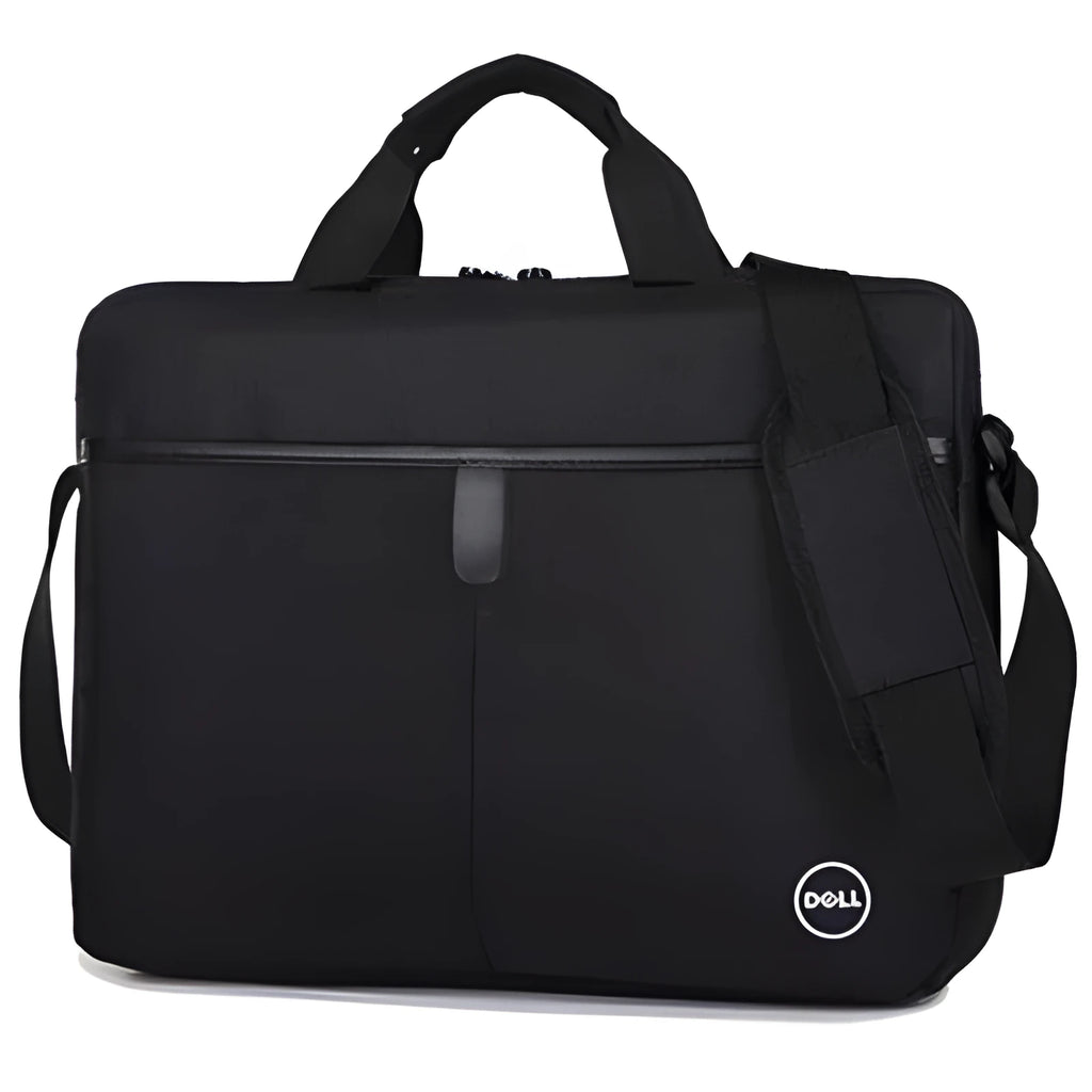 Waterproof nylon shoulder handbag for 14-15.6 inch PC laptop, compact 40mm x 330mm x 80mm