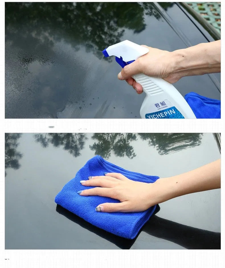 500ml car duster wax spray bottle for automotive paint glazing and oxidation resistance