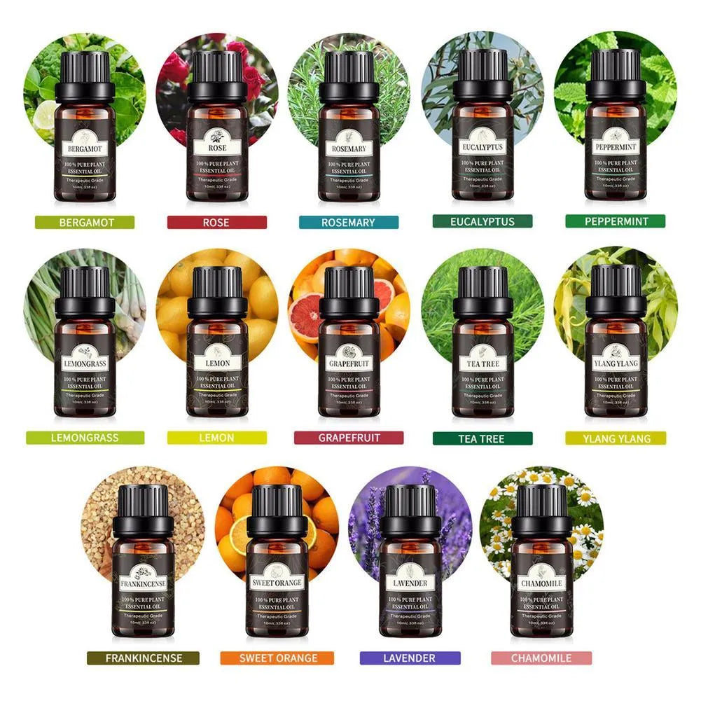 Pure lavender essential oil 10ml bottles in a multipack set