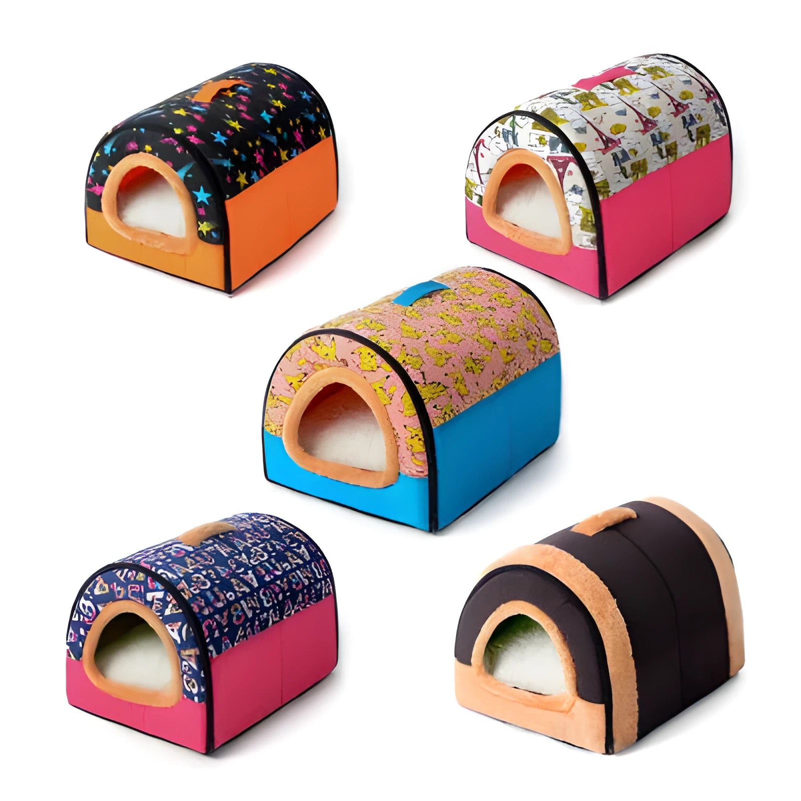 Kennelpet breathable fabric pet nest house for cats and small dogs, multiple sizes and styles, indoor use