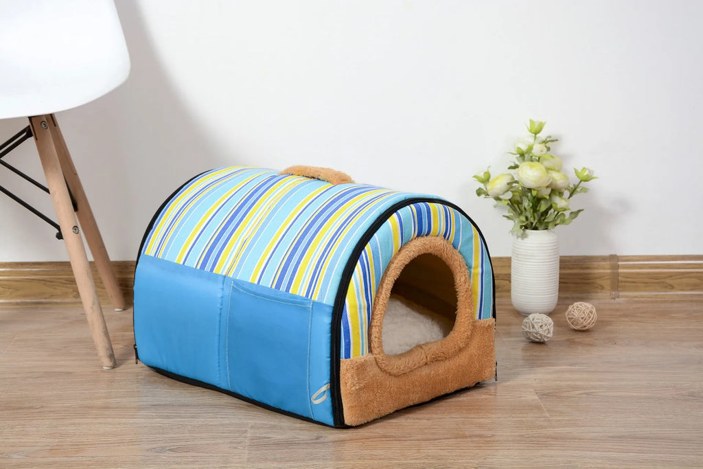 Kennelpet breathable fabric pet nest house for cats and small dogs, multiple sizes and styles, indoor use