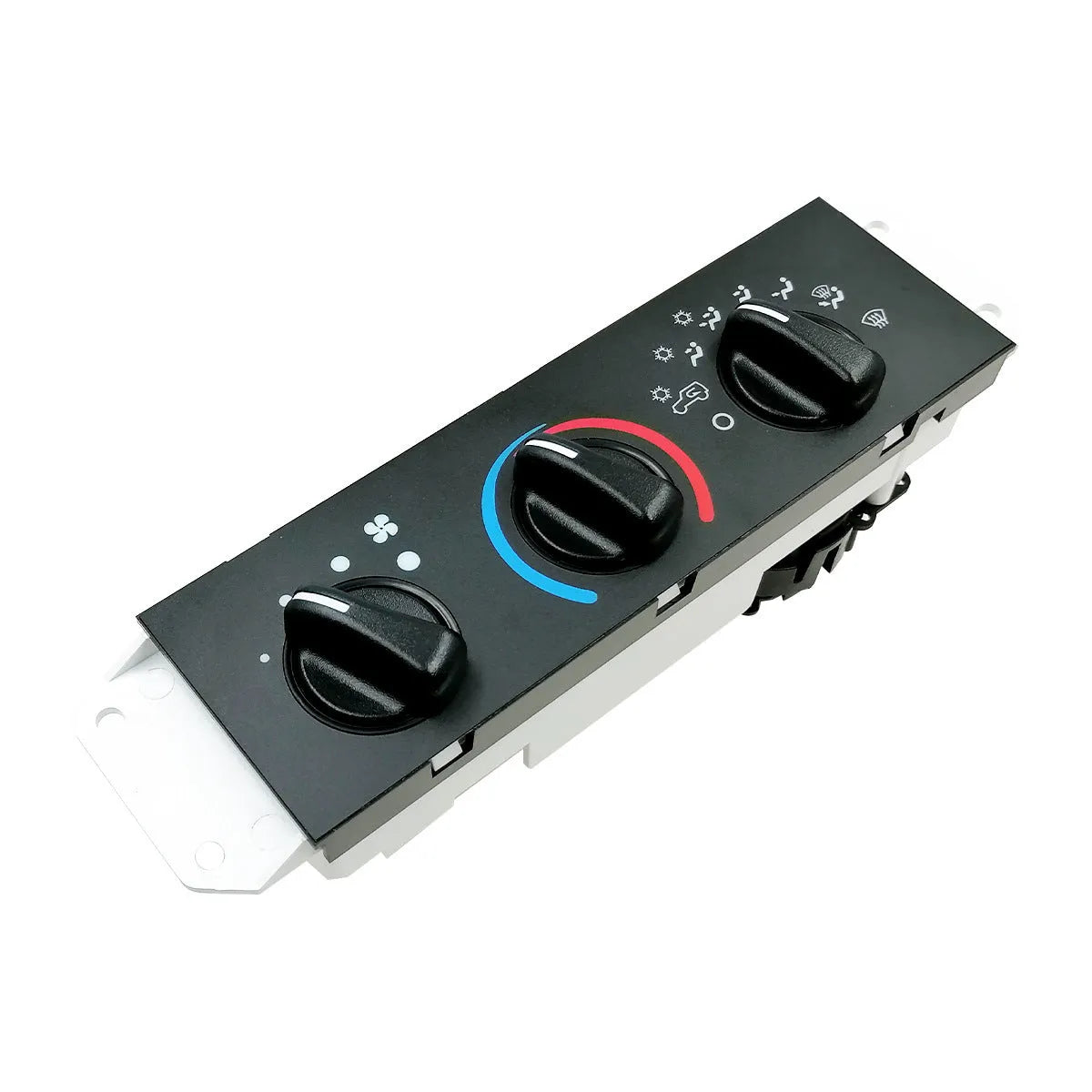 Black automotive air conditioning control panel for Jeep Wrangler 2005-2006 models
