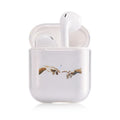 Clear plastic protective case for Apple AirPods and AirPods Pro earbuds