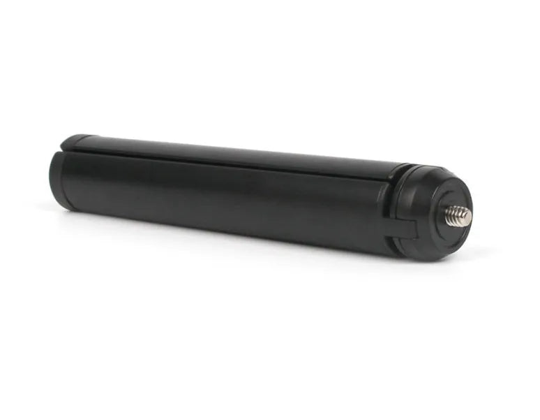 Black aluminium alloy mobile phone tripod with PTZ stabilizer for iPhone photography