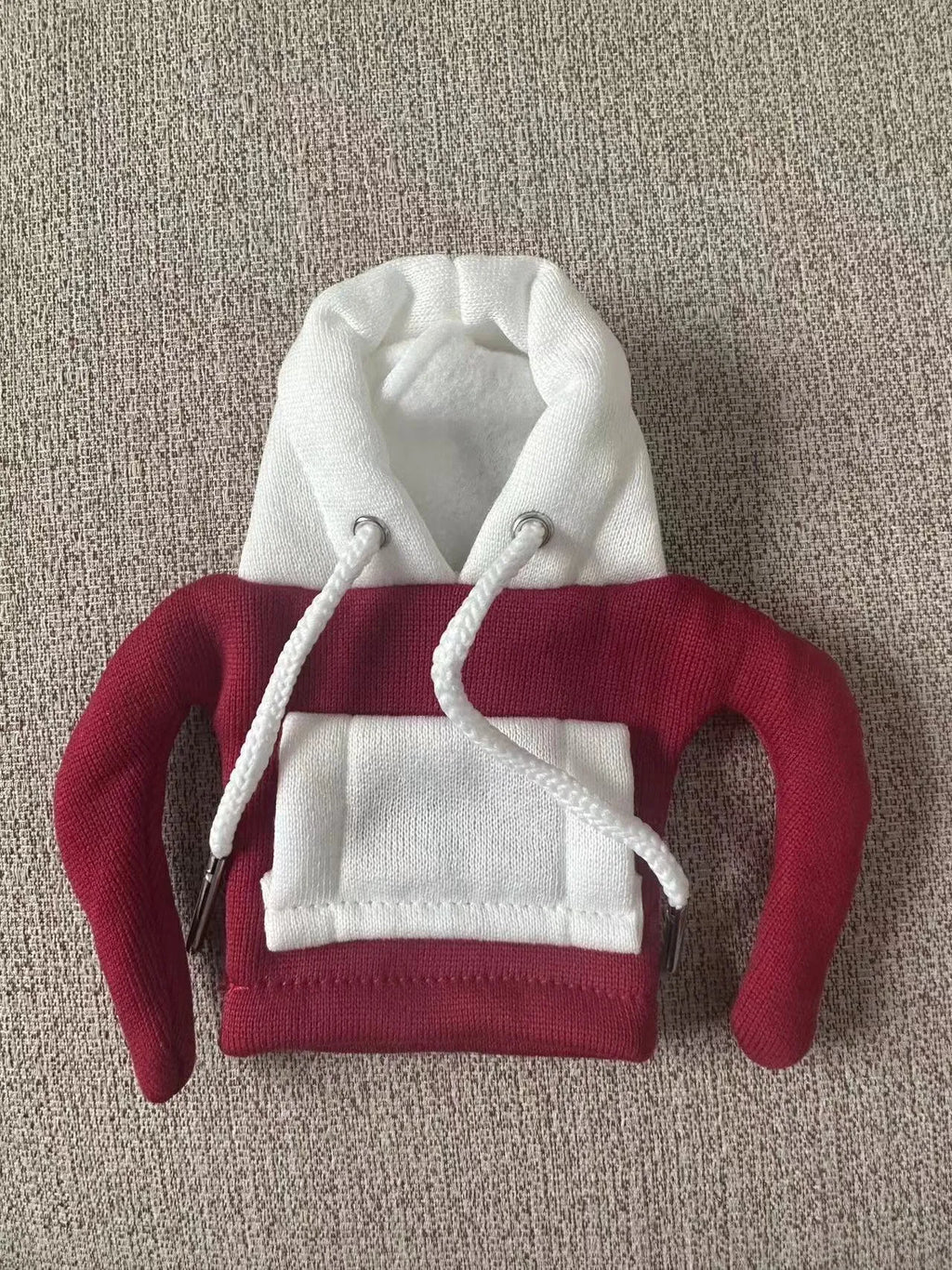 Car internal gear lever hooded cover in polyester 12x13cm universal fit decorative protector