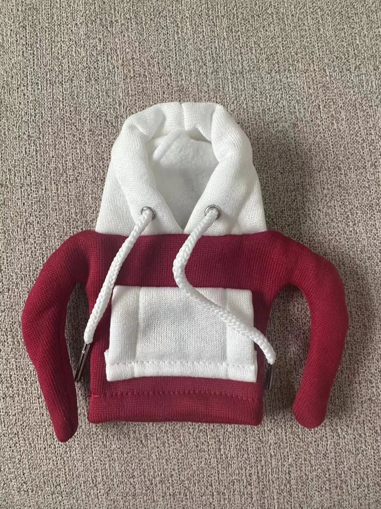 Car internal gear lever hooded cover in polyester 12x13cm universal fit decorative protector