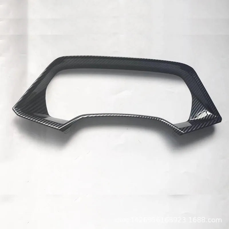 BMW X5L dashboard decoration frame in peach wood ABS plastic with double-sided tape