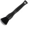 Black car detailing brush with ultra-soft pig hair bristles and a PP handle shown in two sizes: 240mm and 160mm.