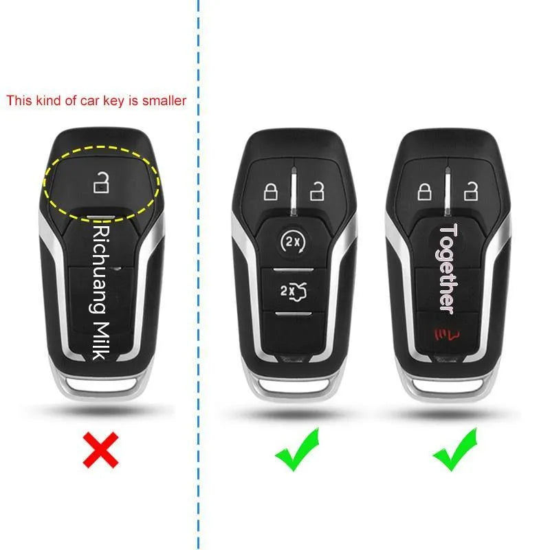 Plastic protective shell for car key remote with single shell design and buckle option