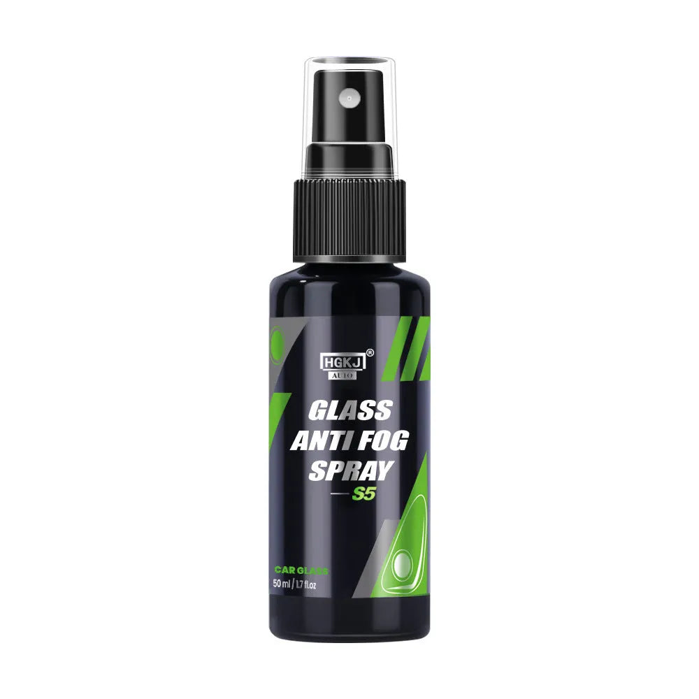 Car glass antifog spray bottle with fog remover label, 100ml option