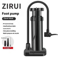 Foot tire pump for bicycle and motorcycle high pressure portable automobile air inflator with iron body and 170cm length