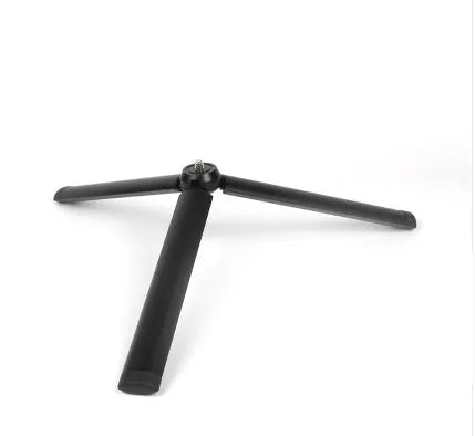 Black aluminium alloy mobile phone tripod with PTZ stabilizer for iPhone photography