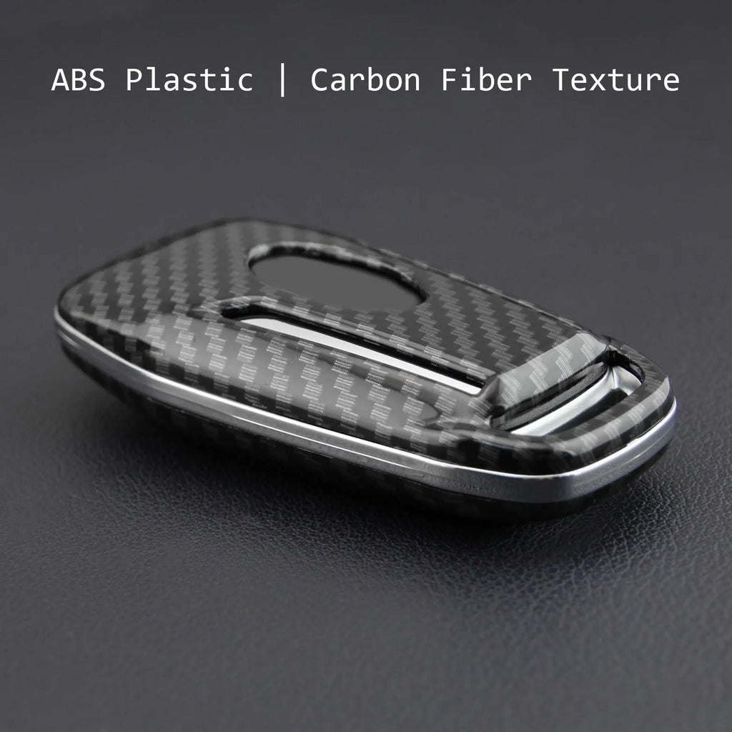 Plastic protective shell for car key remote with single shell design and buckle option