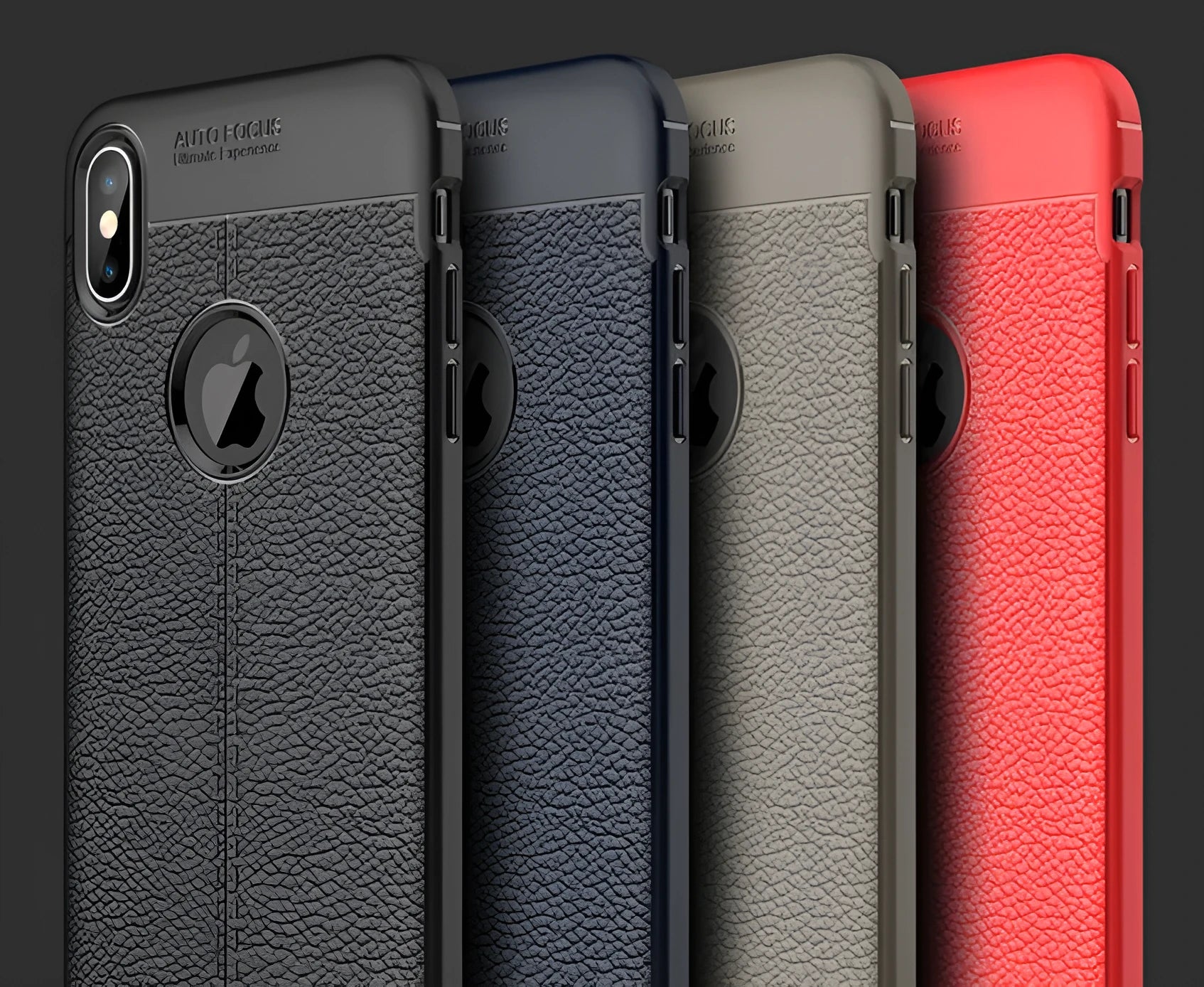 OnePlus 6 5 5T phone case with PU leather back and silicone rubber TPU sides in black colour