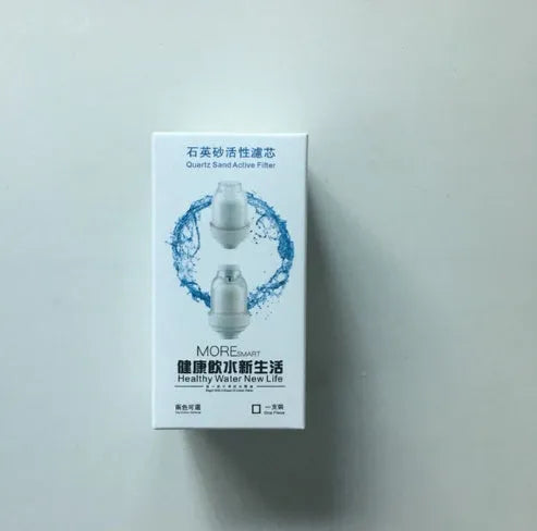 Faucet booster shower 3-mode spray ABS tap attachment white and grey 360-degree rotating for round kitchen taps