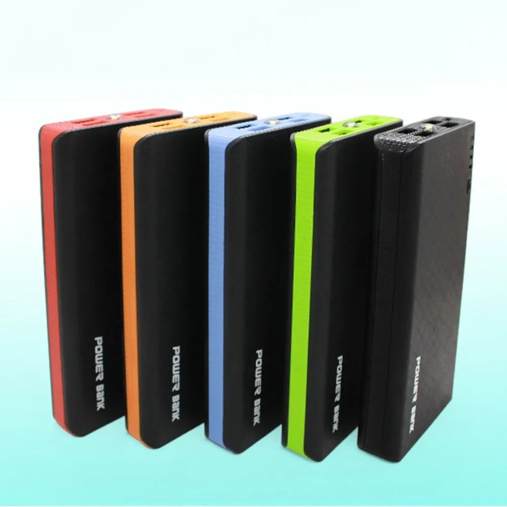 20000mAh 4U fast charging power bank in rectangular form with multiple colour options