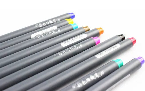 Hook line pen set with 0.38mm stroke for architectural drafting and technical drawing