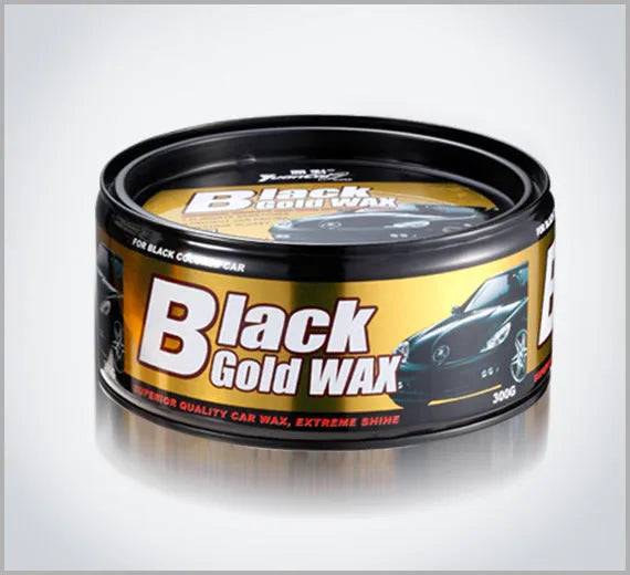 Black solid car scratch repair wax with multi-protection functions for cars and motorcycles