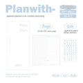 Embossed visual metre book notebook showing cover colours and 80 sheets of 100g white cow paper