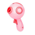 Green dog treat launcher toy measuring 15.5cm with anti-leak design for interactive play