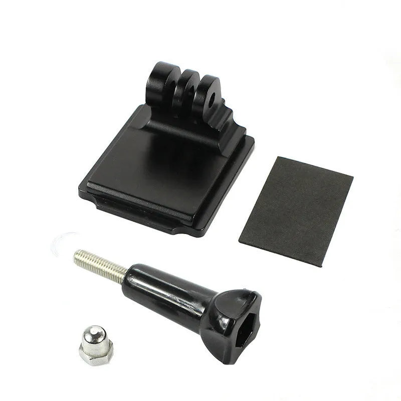 Helmet holder extension rod 18cm quick release bracket for GoPro 3/4 Ant black aluminium alloy plastic mount
