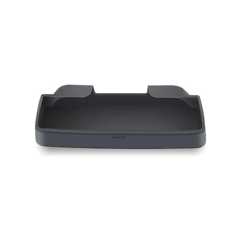 Black silicone glasses case for Tesla Model 3/Y central armrest box with nano adhesive pad