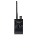 Black G318 hidden camera detector with aluminium alloy body and compact design