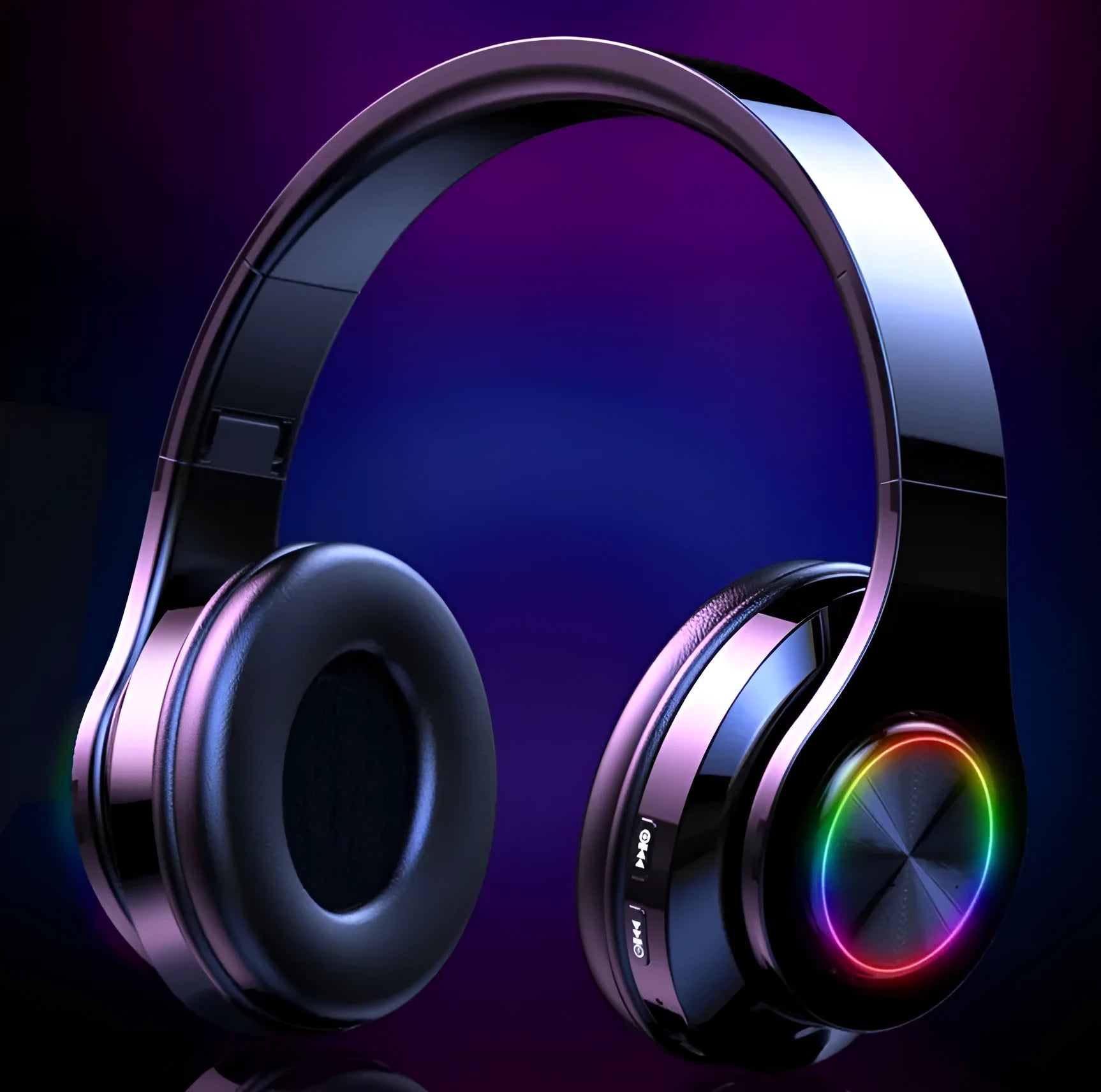 T6 wireless Bluetooth headset with Bluetooth 5.0, 10-metre range, and 10-hour battery life.