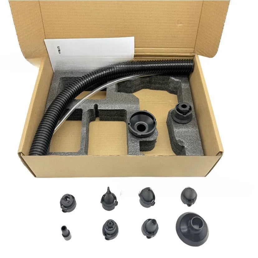Lithium battery brush air exhauster for household dust cleaning and snow removal