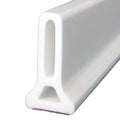 Flexible TPE bathroom water blocking strip in black for shower room dry wet separation