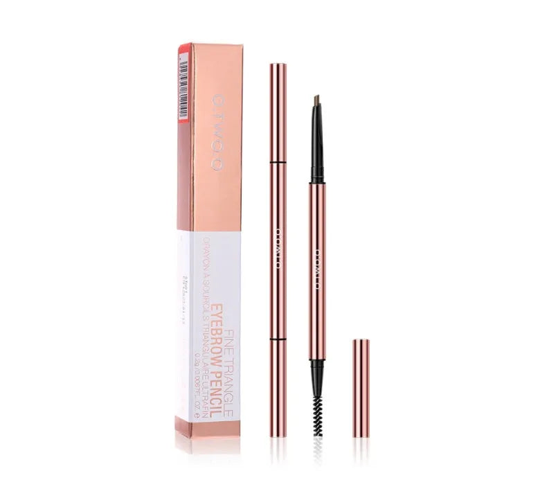 Eyebrow make-up pencil in slim 15.5cm design with six natural colour shade options