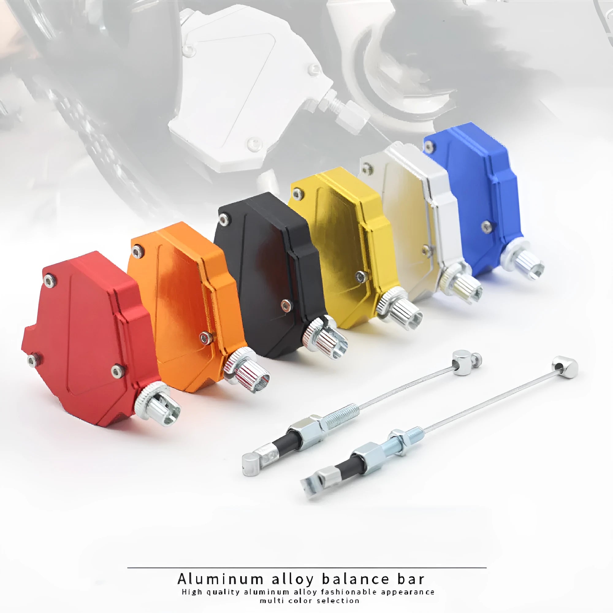 Aluminium alloy motorcycle clutch labour-saving modification box in choice of six colours.