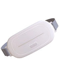 White silicone uterine warming device for postpartum perineal heat therapy