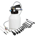 Pneumatic automatic transmission oil changer unit with 220W motor and fluid tank