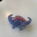 Handmade acrylic dinosaur jaw clip hair grip in pink pterosaur design for women