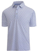 Men's 3D print graphic t-shirt with zipper decoration detail in Japanese retro style.
